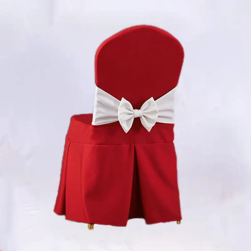 Select Supplier White Spandex Stretch Chair Covers Decoration Wedding Party Spandex Stretch Wedding Chair Covers
