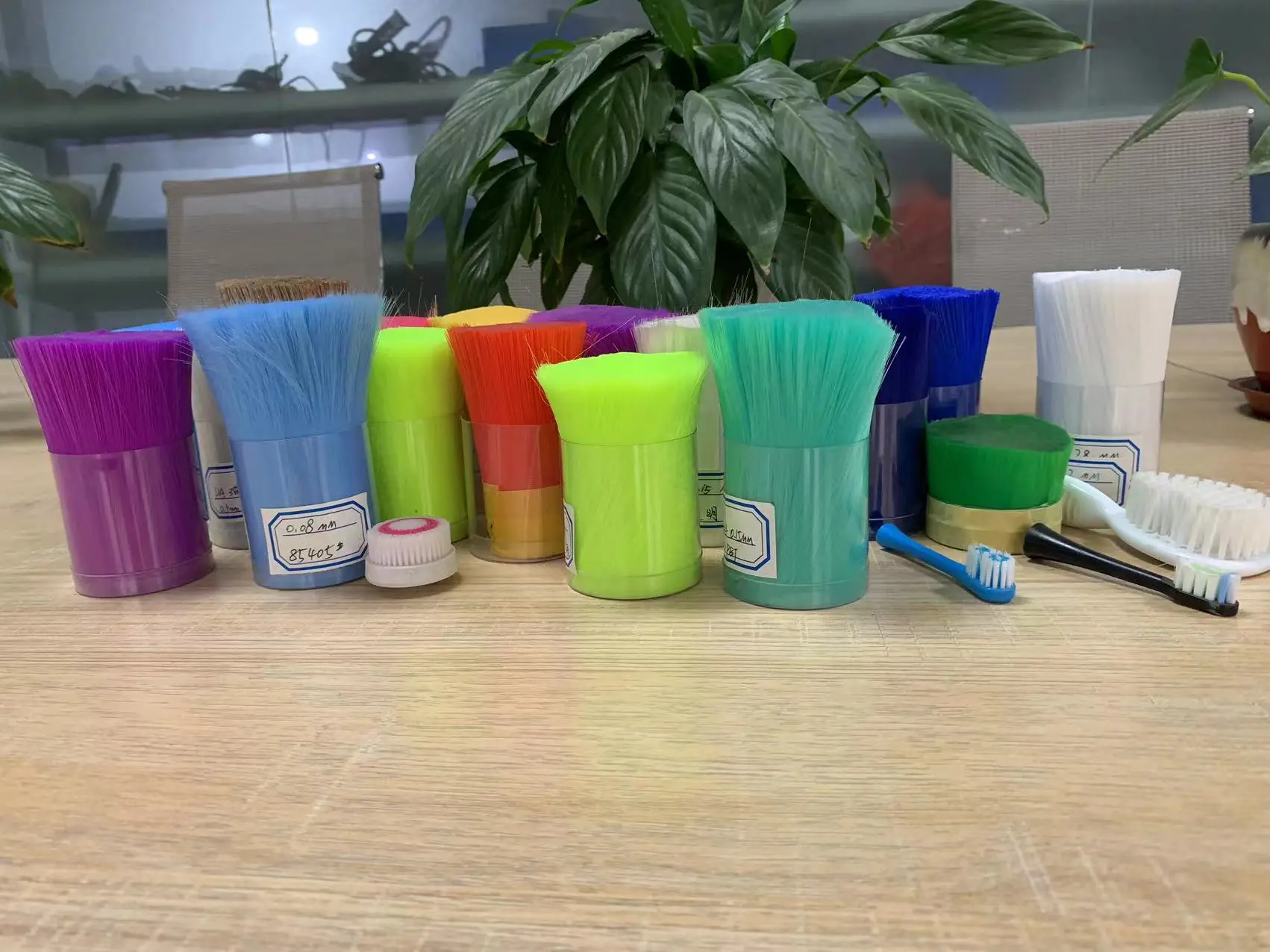 Huazhimeng Pbt PA 66 PA 6  PA 610 612 Polyester Monofilament For Toothbrush