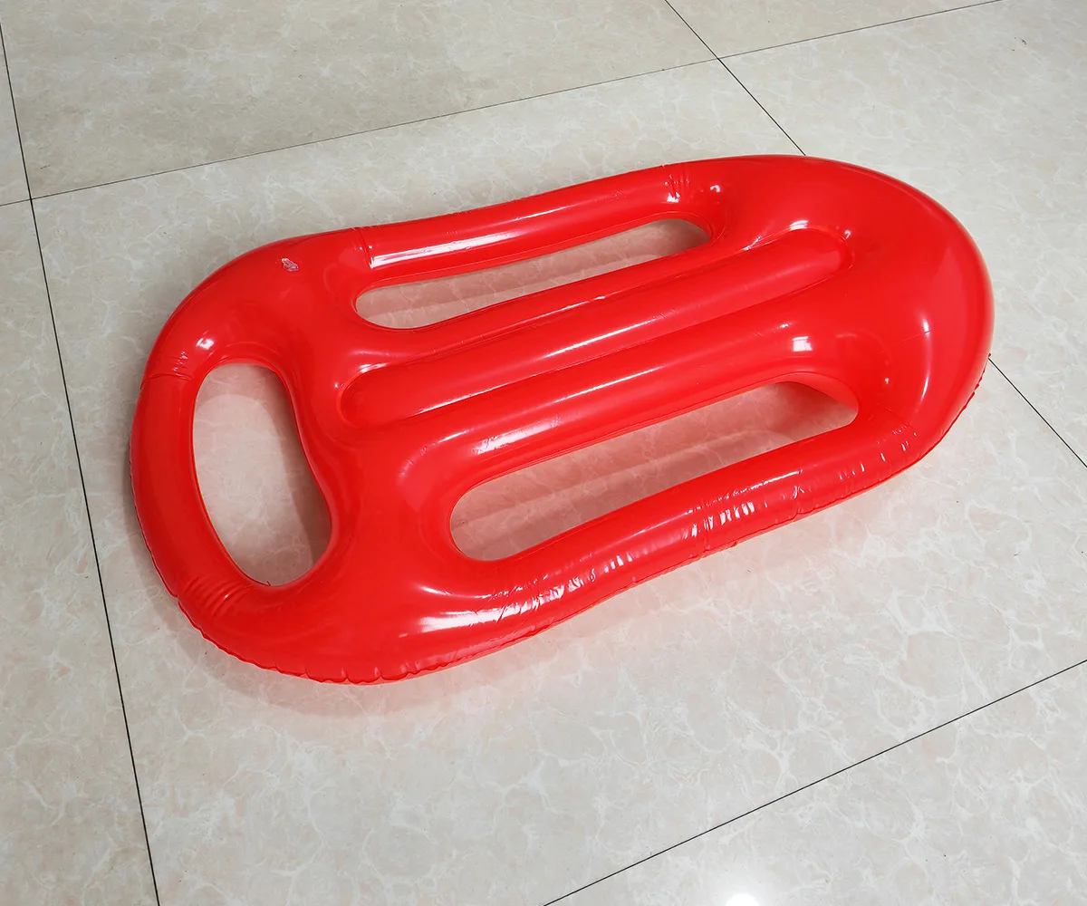 PVC Inflatable Red Kids Children Surfing Board Floating Board for Kids Swimming Practice