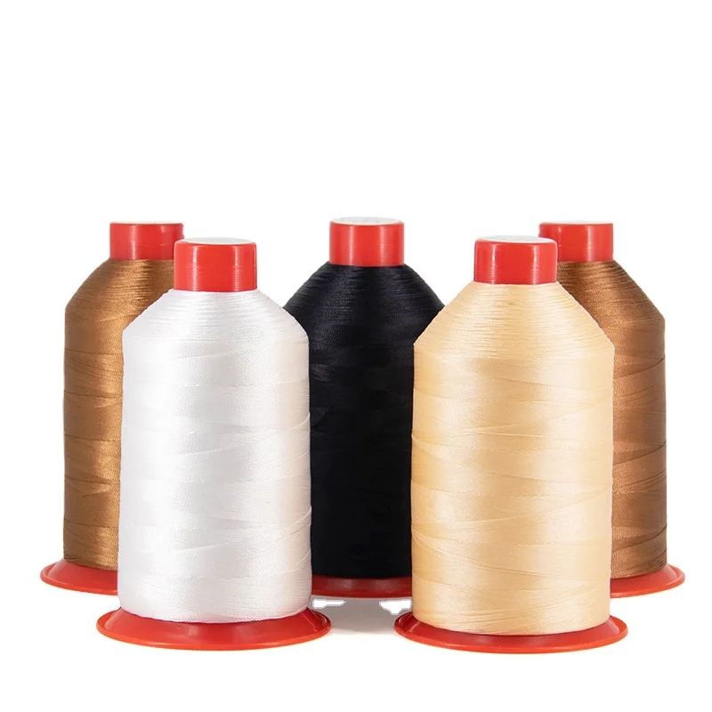 Wholesale High Tenacity Nylon Sewing Thread Size 69 Multicolor Nylon 66 Bonded Sewing Thread Tex70 3000M/Spool
