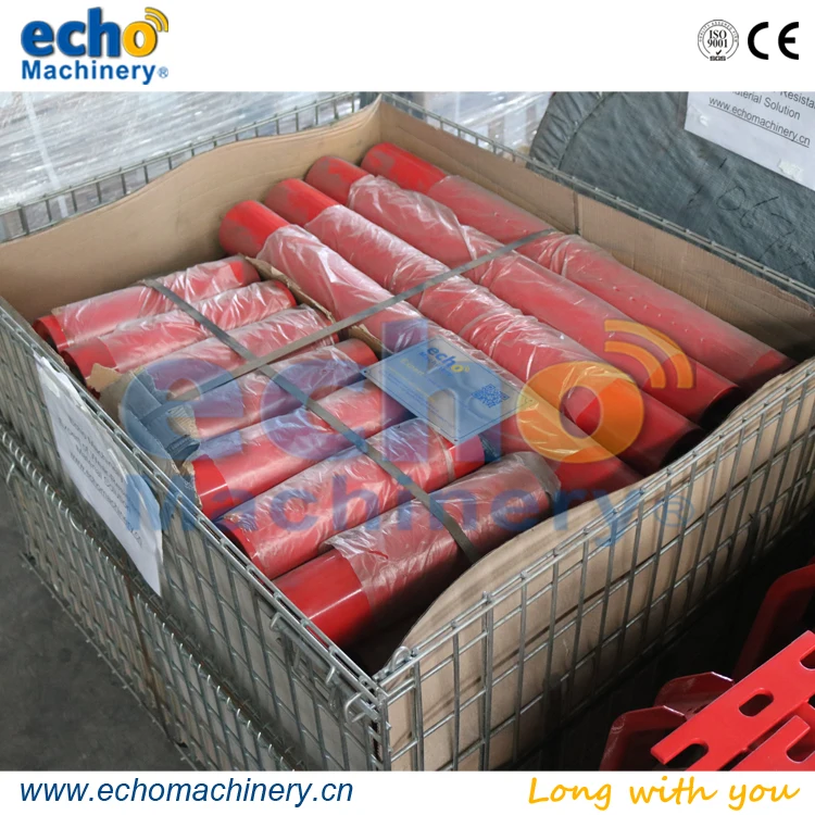 high load capacity steel conveyor roller with strict dimension control