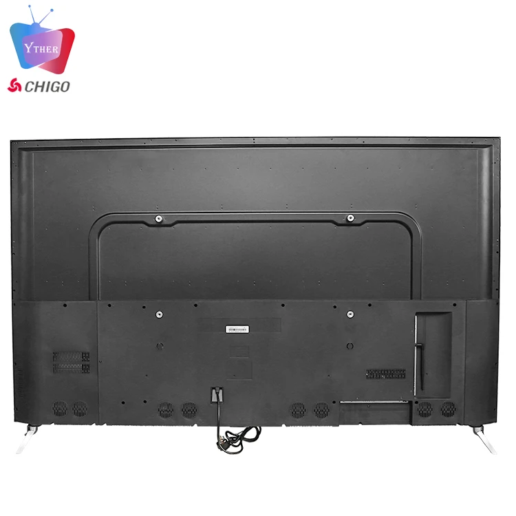  CHIGO OEM 70 дюймовый металлический закаленный смарт-телевизор 4K усиленный Телевизор