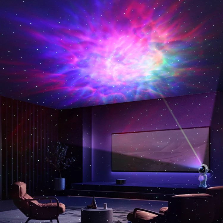 Galaxy Night Light Space Projector Upgrade Nebula Ceiling Projection Remote Control Wedding Gardens Indoor Children  Adults