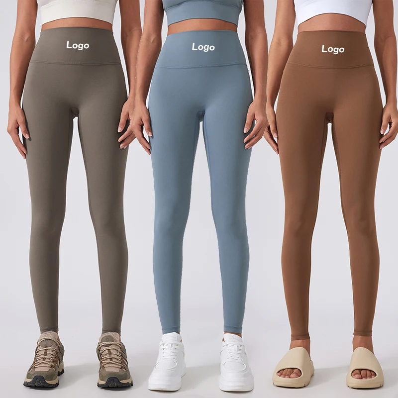 Soft Leggings for Women Essential Leggings High Waisted Tummy Control No See Through Compression Workout Athletic Yoga Pants