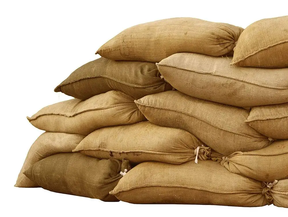 Jiahe best-selling 10kg jute rice bag burlap hessian sack natural jute drawstring bags