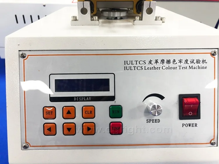 Laboratory Leather Friction Color Fastness Rubbing Test Machine