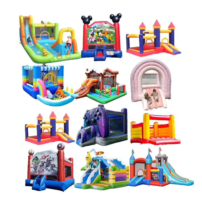 Bounce Deflator Commercial Cheap Small Pastel Umping Castle Inflatable Bouncy House For Party