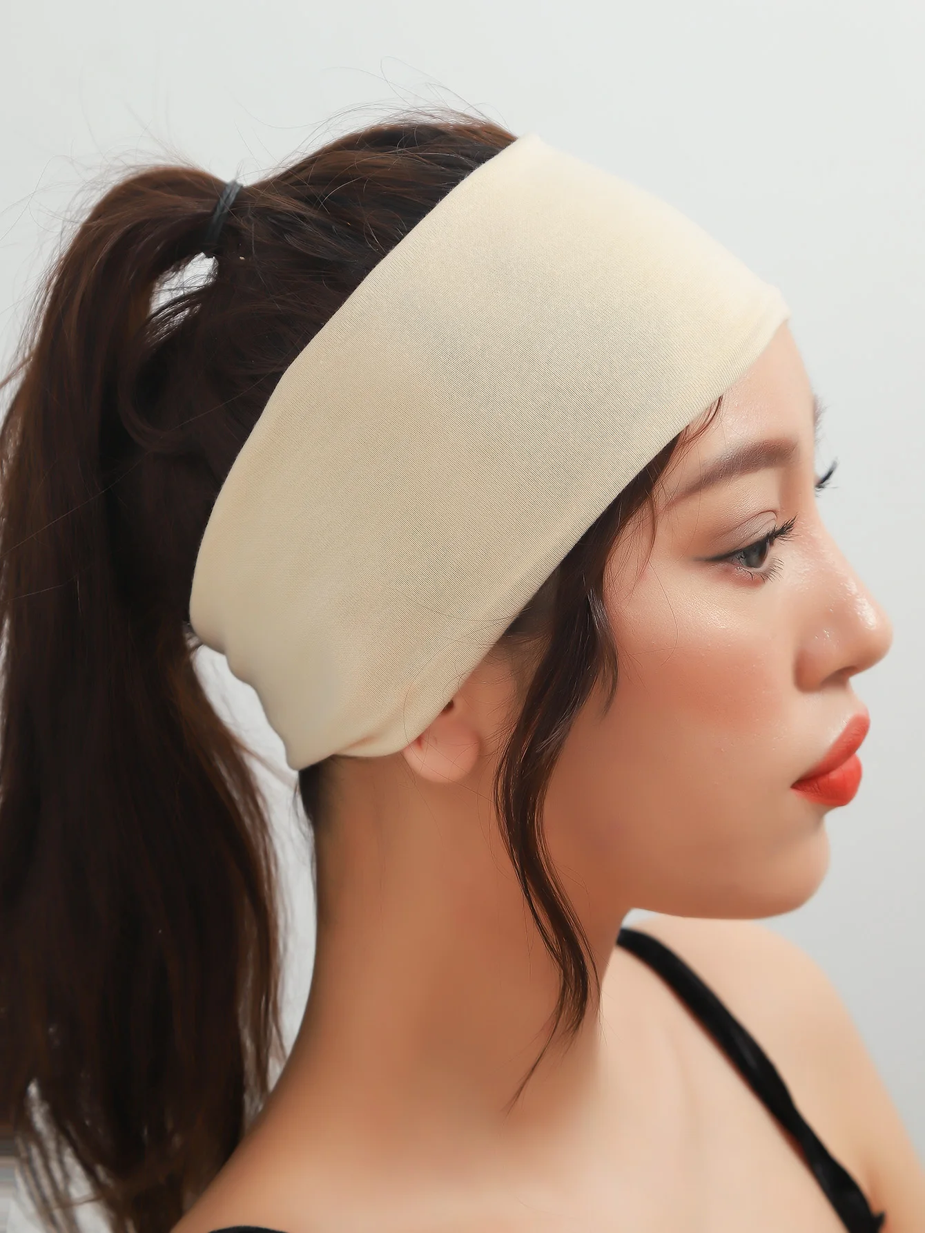 New Arrivals Yoga Sports Headband Women Absorption Running Head Band Simple Fitness Headband