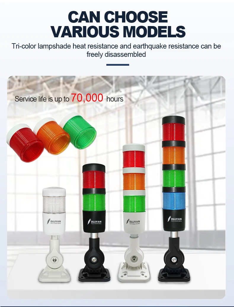 High Quality Patch 2835 Light Source Machine Tool Led Signal Warning Flashing Work Tower Light