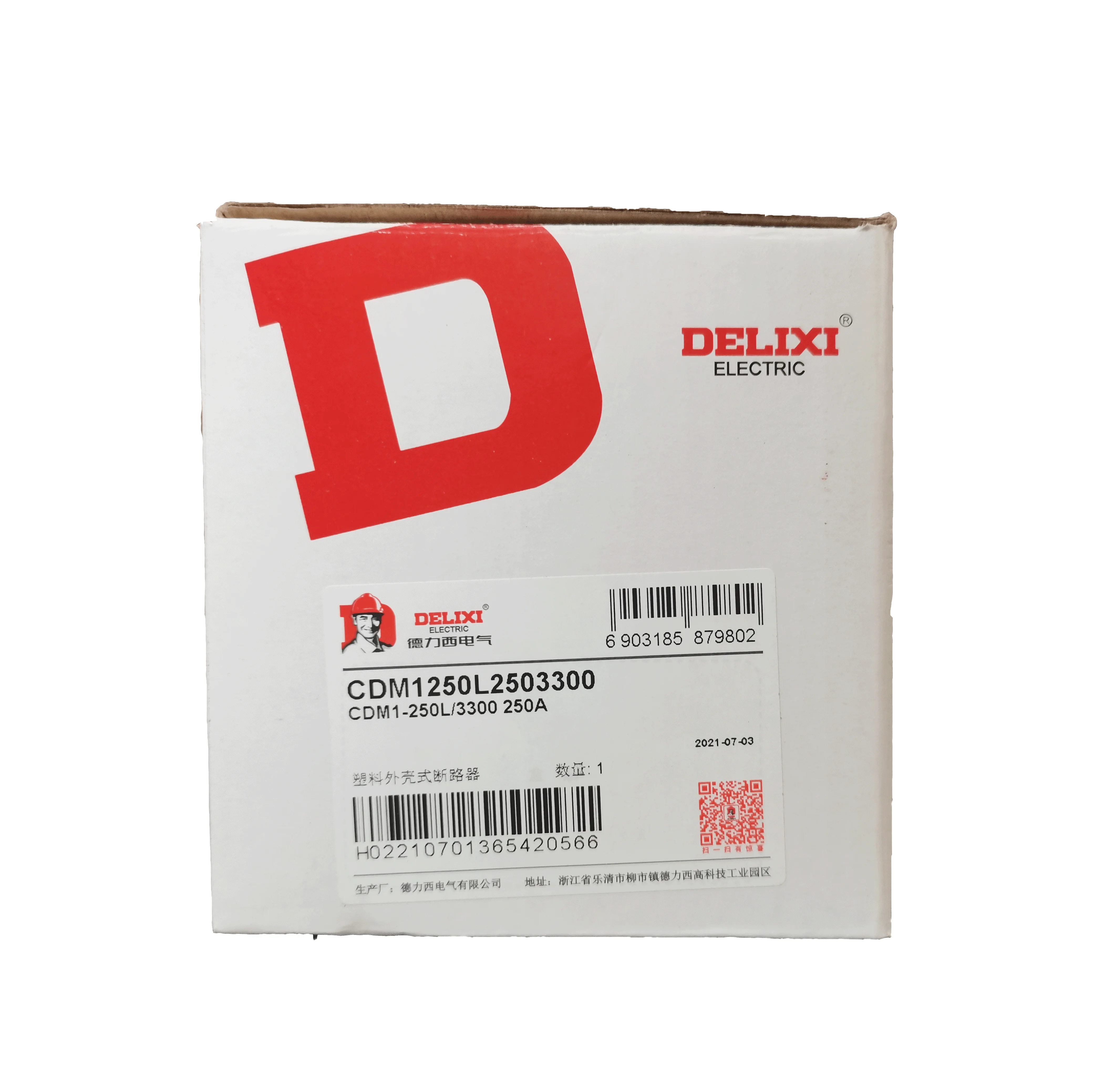 Автоматический выключатель DELIXI MCCB CDM1 1250A 800A 630A 400A 250A 125A 63AMoulded автоматический