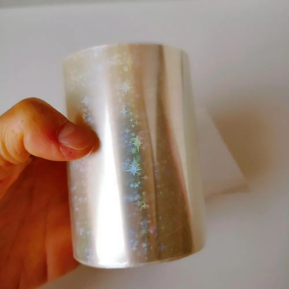 clear holographic Transparent Foil