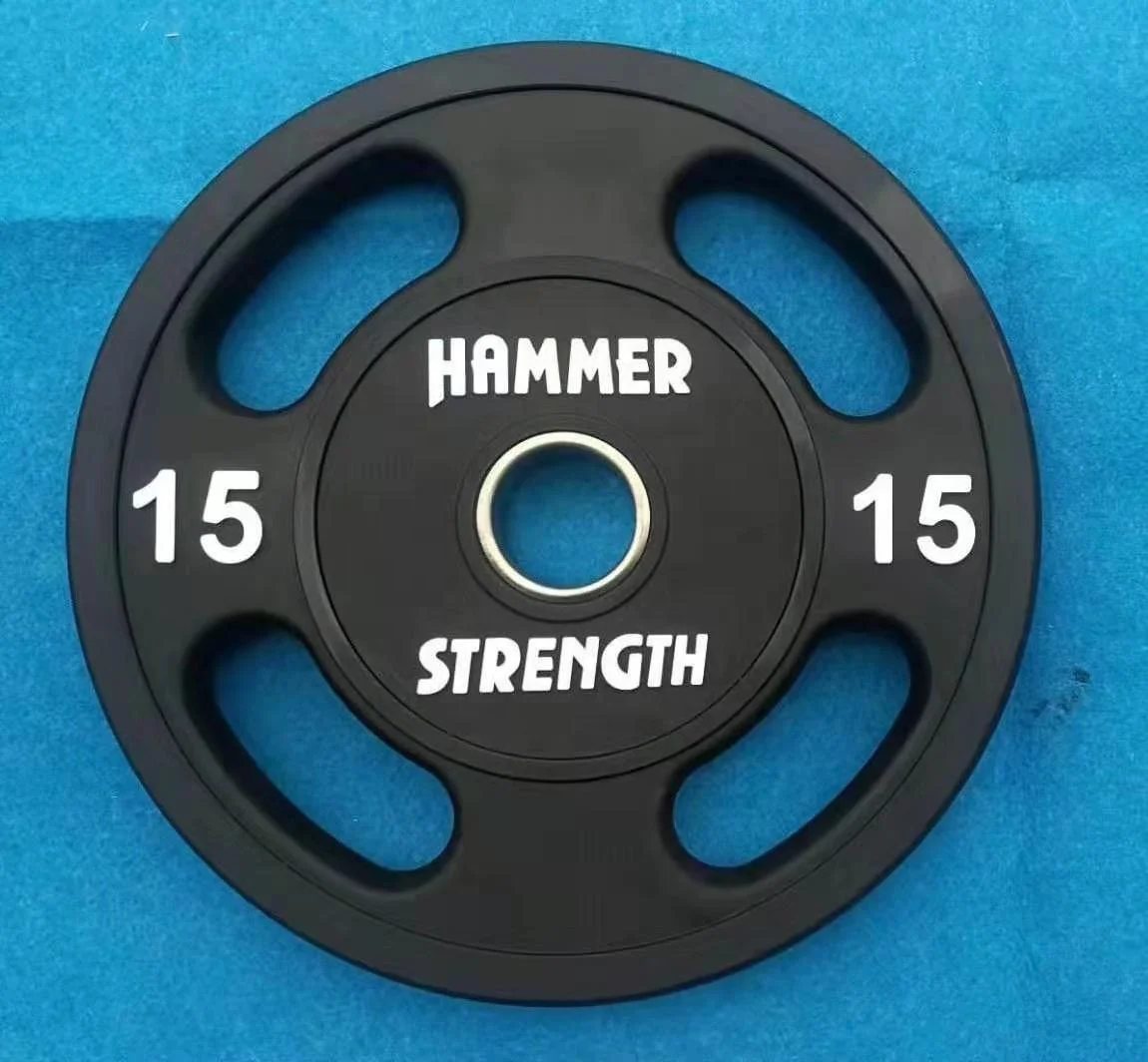 2024 KIC Fitness Rubber Coated Weight Plate with Customized Logo