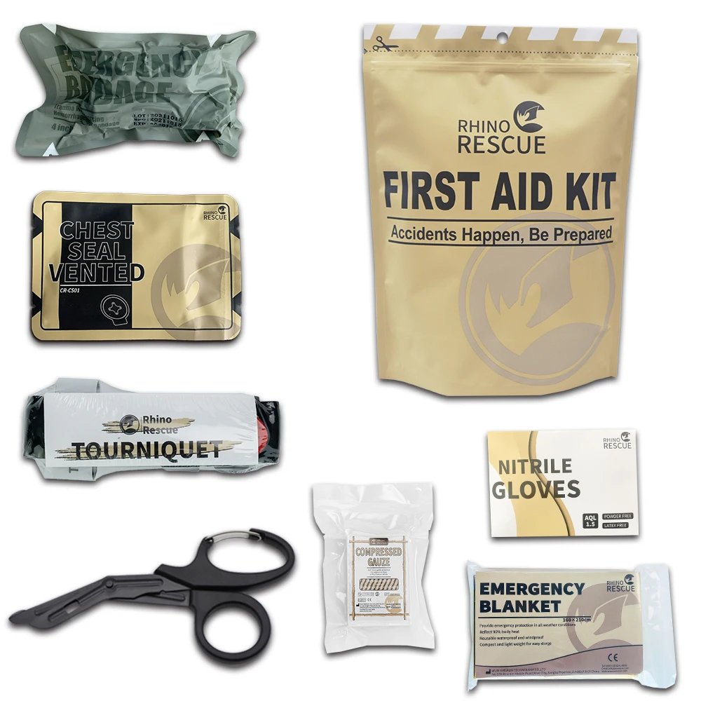 Wholesale High Quality Emergency Trauma Survival First Aid Kit Bags/ Trauma Kit