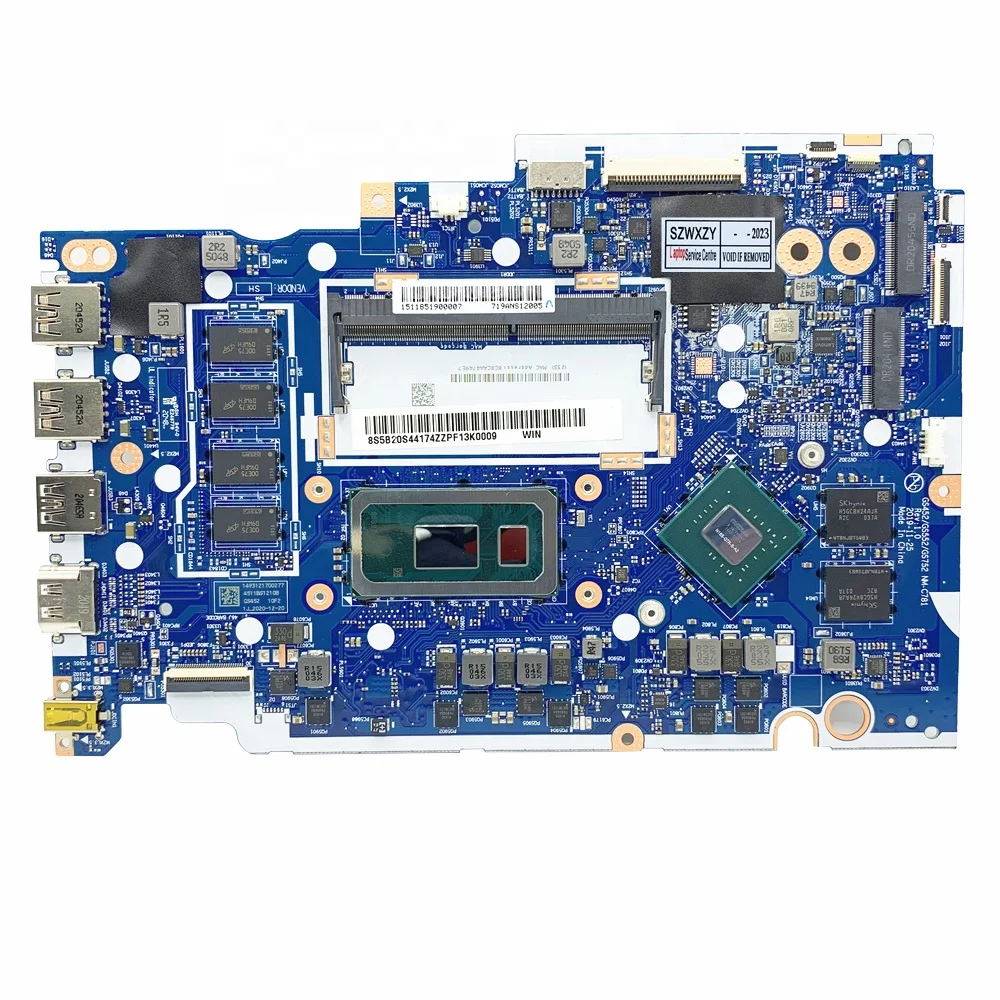 For Lenovo Ideapad 3-14IML05 Laptop Motherboard With I5-10210U CPU MX130 2GB GPU 4GB RAM FRU 5B20S44174 NM-C781
