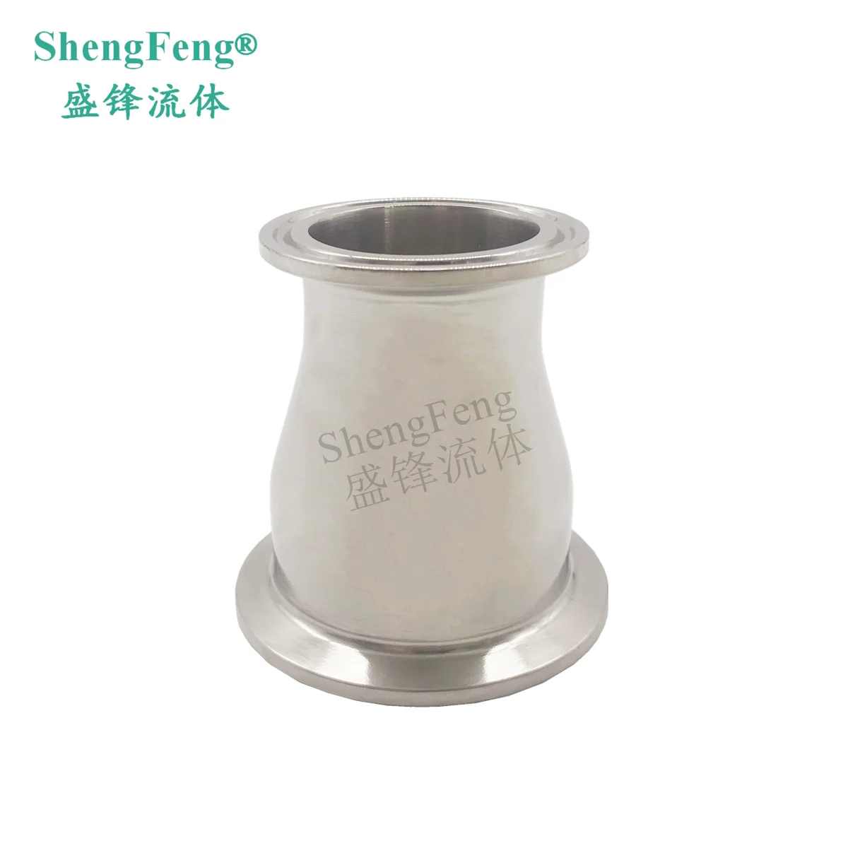 ShengFeng Sanitary Fittings DIN11852 SERIE 2 Dairy Fittings Sanitary Clamp Concentric Reducer