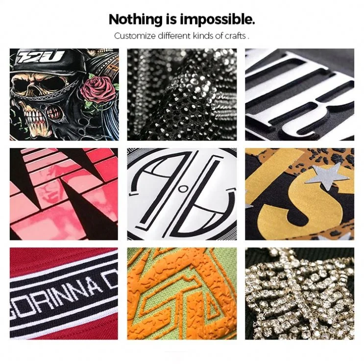 OEM custom vintage western world retro motorcycle skull print baseball bomber jacket for men