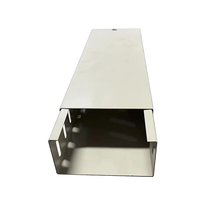 High load waterproof 250mm 300mm hot dip galvanized perforated cable tray with cover