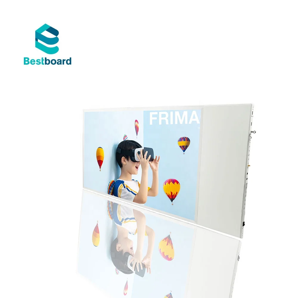 
43 49 55 Inch Led Display Two Sides Double Screen Indoor Outdoor Digital Signage Support Android or Windows 