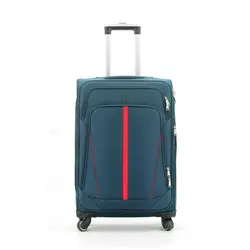 3 pcs and 4 pcs Soft eva travel luggage boarding suitcase Side Eva trolley bag set