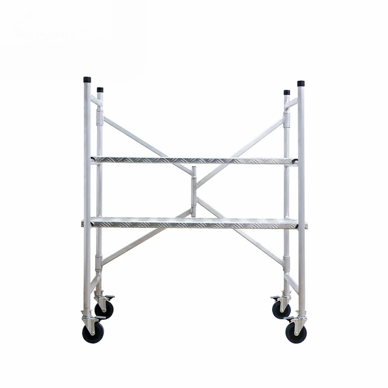 Professional Building Maintenance Aluminum Scaffolding Multi-Function Work Platform Mobile Scaffold Folding Scaffold