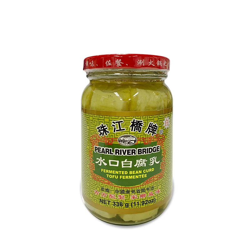 Горячая Распродажа, заводская цена, OEM, высокое качество, перцовый перец, жемчужный речной мост, 338 г в стеклянной бутылке, Ферментированная горелка PRB