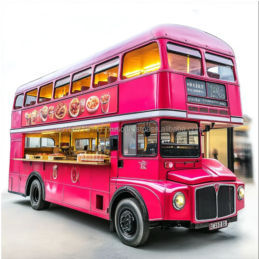 Новый мобильный кофейный киоск для торгового центра Food-Truck Helados Bus Pizza Cafe и трейлер мороженого продажи в США