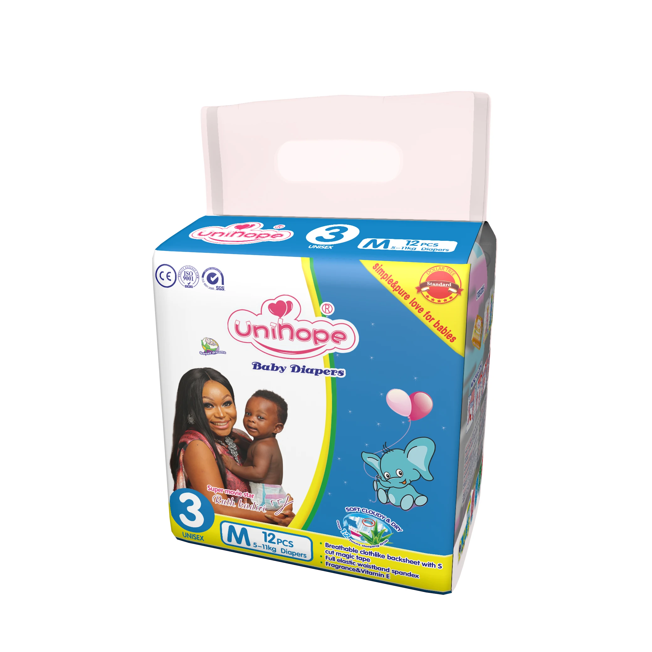 High Quality Diperss Grade As In Bale Cheaps Online Baby Diaper For 100% Safety