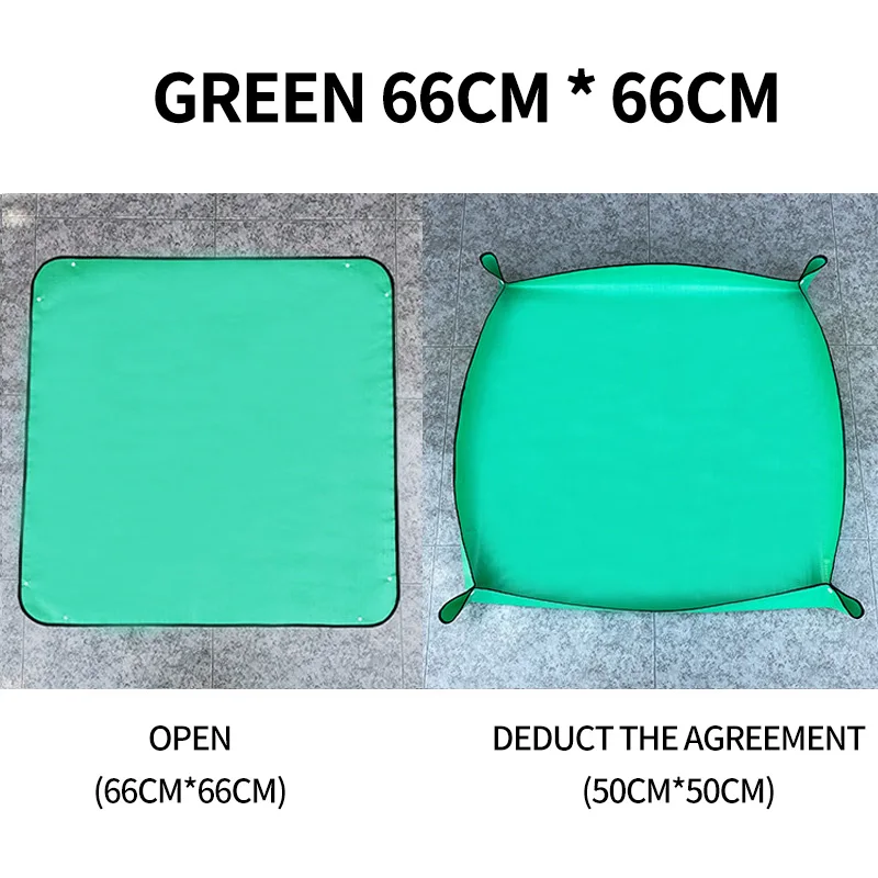 50*50cm 66*66cm 1m*1m Home repotting transplanting pot soil mat garden tools s change pot planting operation flower garden mat
