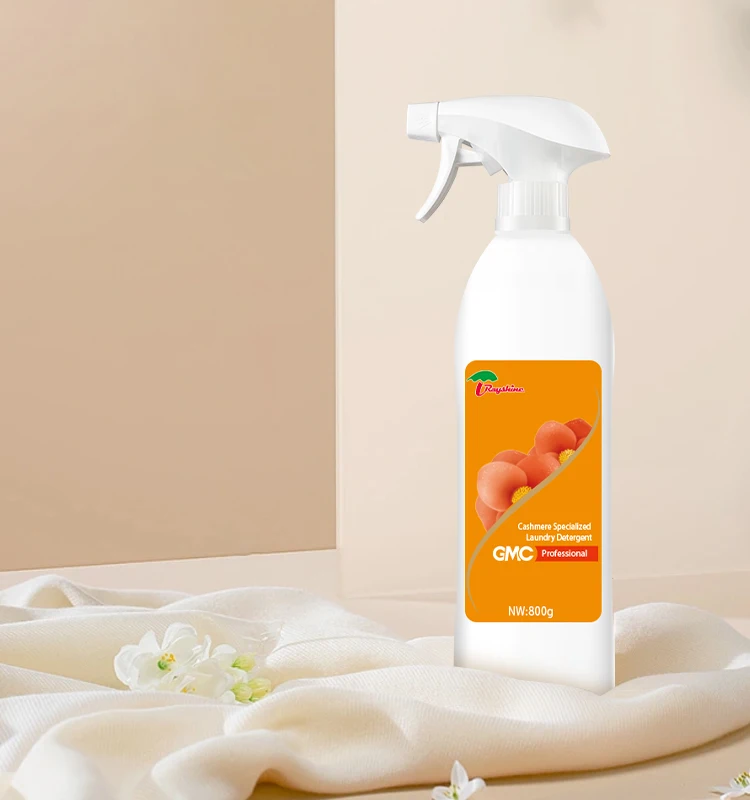 Rayshine GMC series Silk Wool Cashmere specialized Laundry Detergent Liquid Laundry detergent Peach Fragrance 800 g