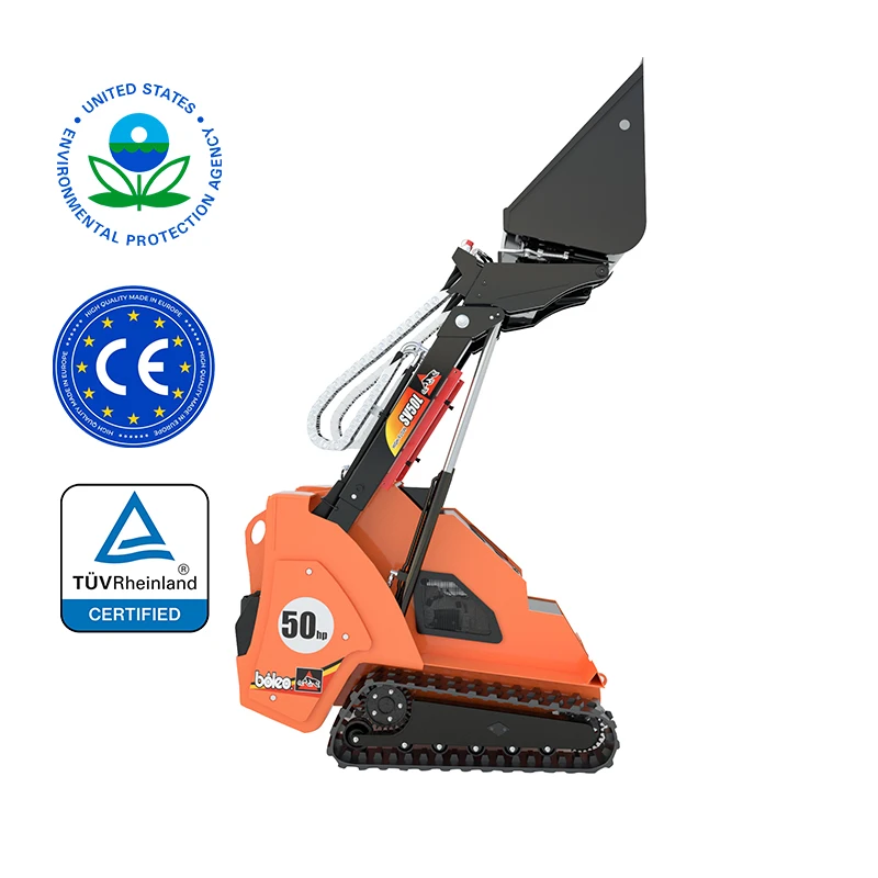 China Earth-Moving Machinery CE Approved Telescopic Diesel Engine Mini Skid Steer Loader