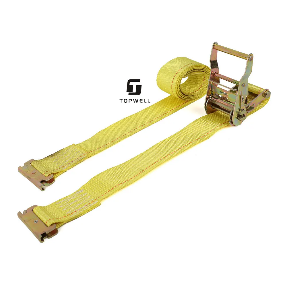 Galvanized Steel E/A Track E Hook Tie-Down Anchors Ring Fitting For Lashing Straps