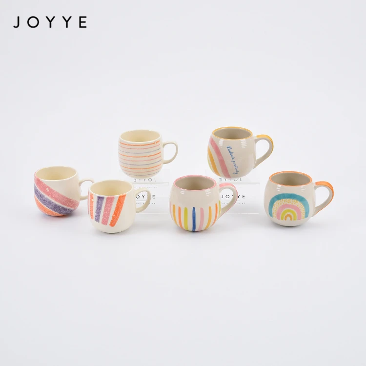 Горячая Распродажа, чашка Joyye с реактивной глазурью, кружки для чая, керамическая кружка ручной работы с глянцевой глазурью, чашка 400 куб. См