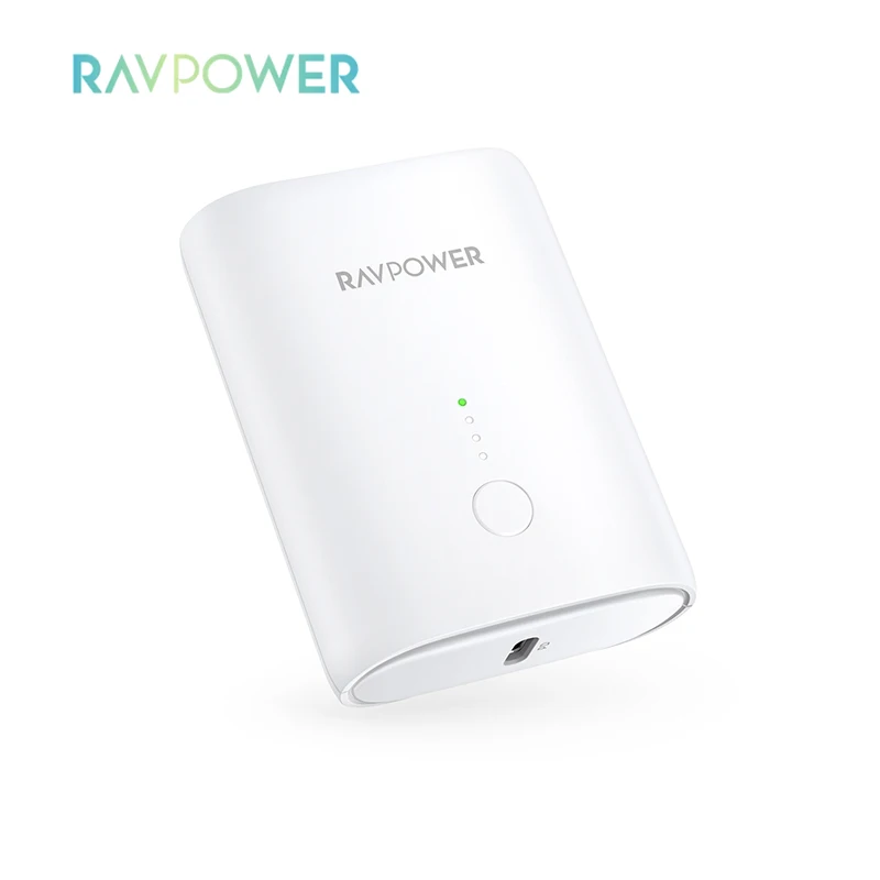 RAVPower 10000mAh PD18W portable power bank charger 10000mah small credit card size power bank