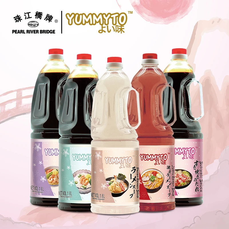 Wholesale Factory Price Jigoku Ramen Soup 1.8L bottle Ramen Soup of PRB