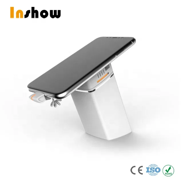 Inshow High Quality magnetic mobile phone security display holder with mechanical gripper