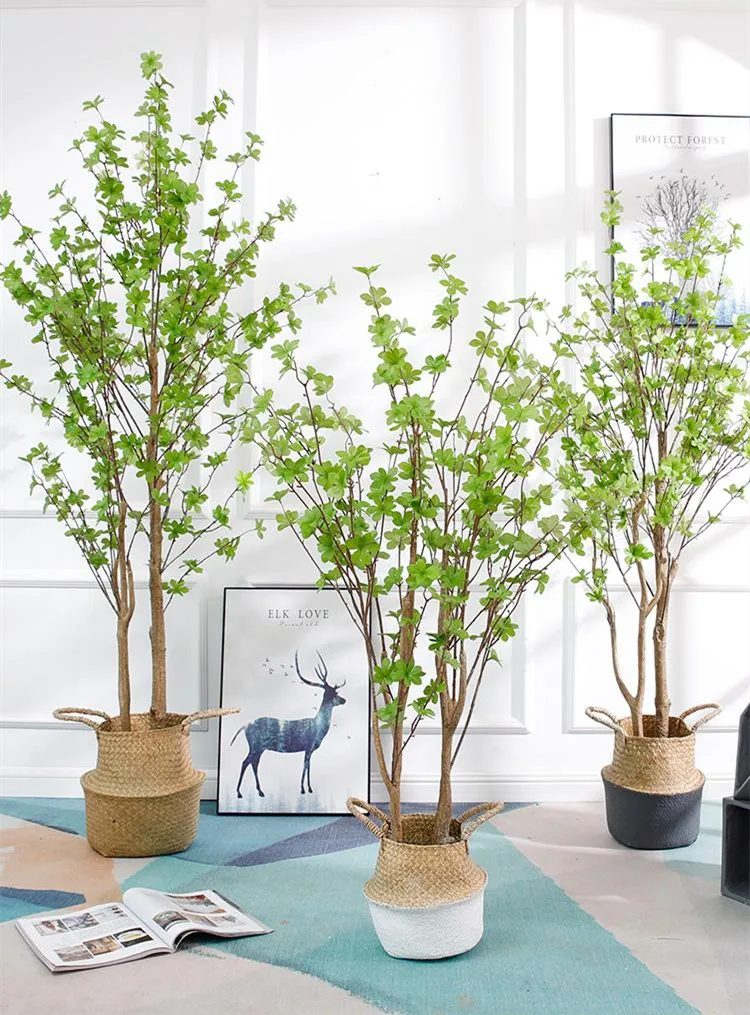 Artificial plant Manufacturer Artificial Trees Bonsai Leaves Plastic tree Leaf Decorative indoor home decor garden trees Palm