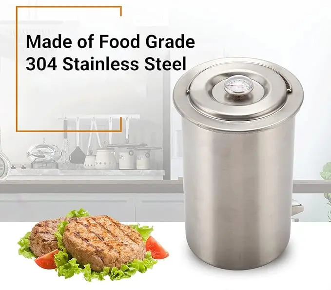 High Quality Stainless Steel Ham Meat Press Maker for Making Healthy Homemade Deli Meat Come  Kitchen Bacon Sandwich