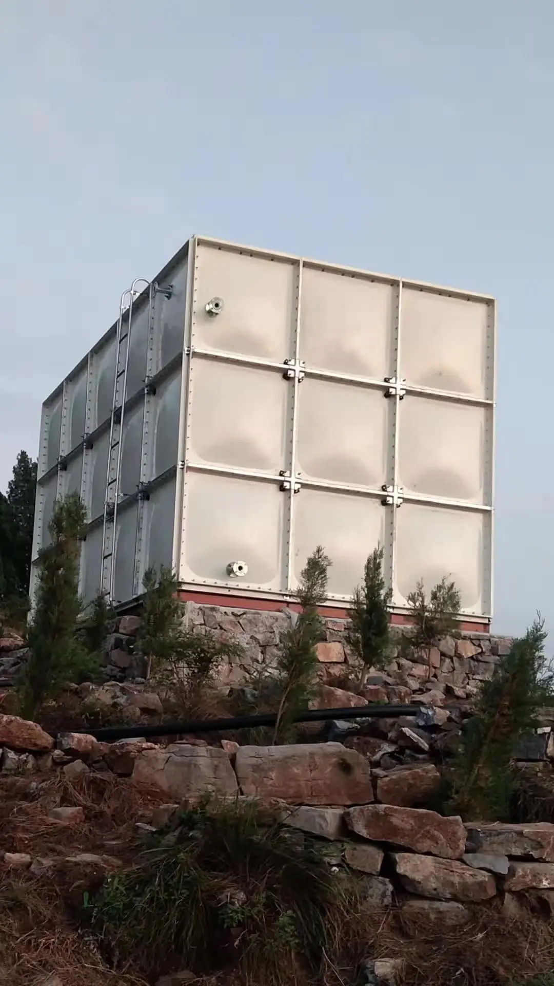 Soft Cooler Smc Price Accumulator 20 Cubic Meter Frp 10 m3 Custom Water Tank