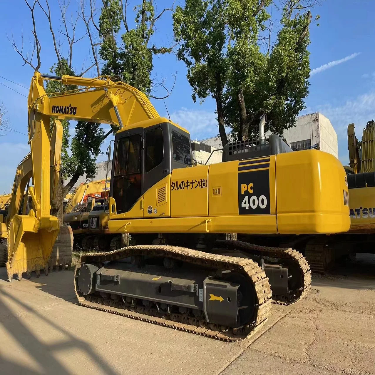 Большой экскаватор 40-тонный подержанный экскаватор Komatsu Pc400-7 подходящая цена Pc 400 Pc 400-7 подержанная японская строительная машина