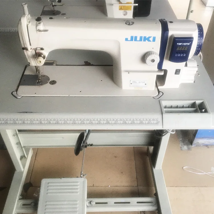 JK 8700D Компьютеризированный Серводвигатель простой и в эксплуатации jukis плоский замок швейная машина