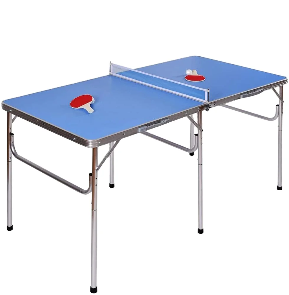 Double folding tennis table Indoor Outdoor Movable Standard Ping Pong Table Tennis Tables