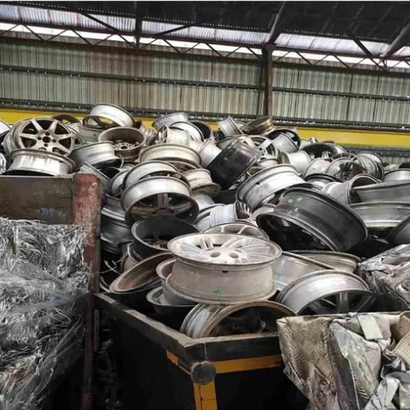 Factory Price Metal Scrap  Aluminum Alloy Wheel Scrap