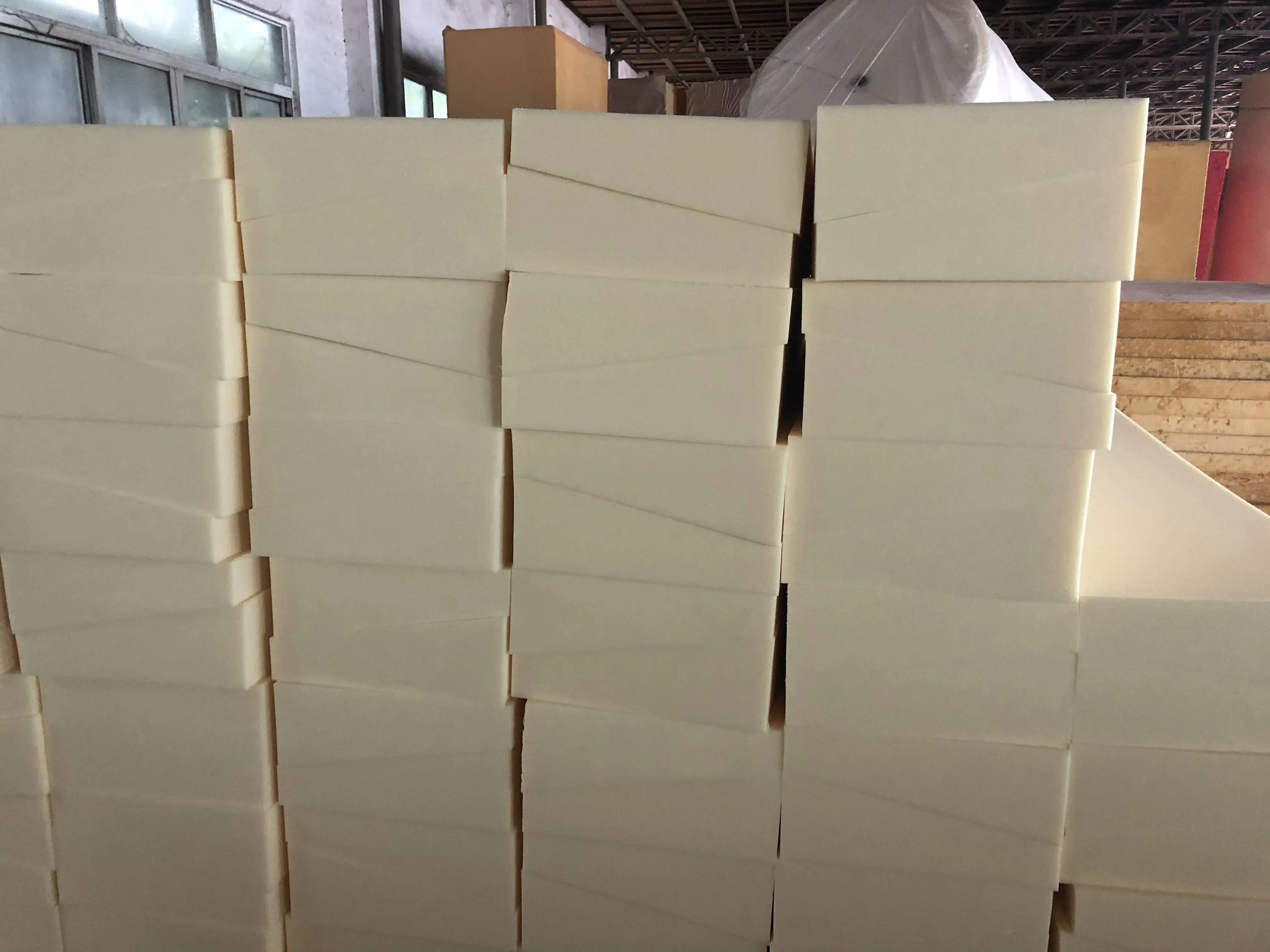 Good quality white upholstery sofa pu foam 4 inch 6 inch 8 inch thickness high density furniture foam for cushions on sales