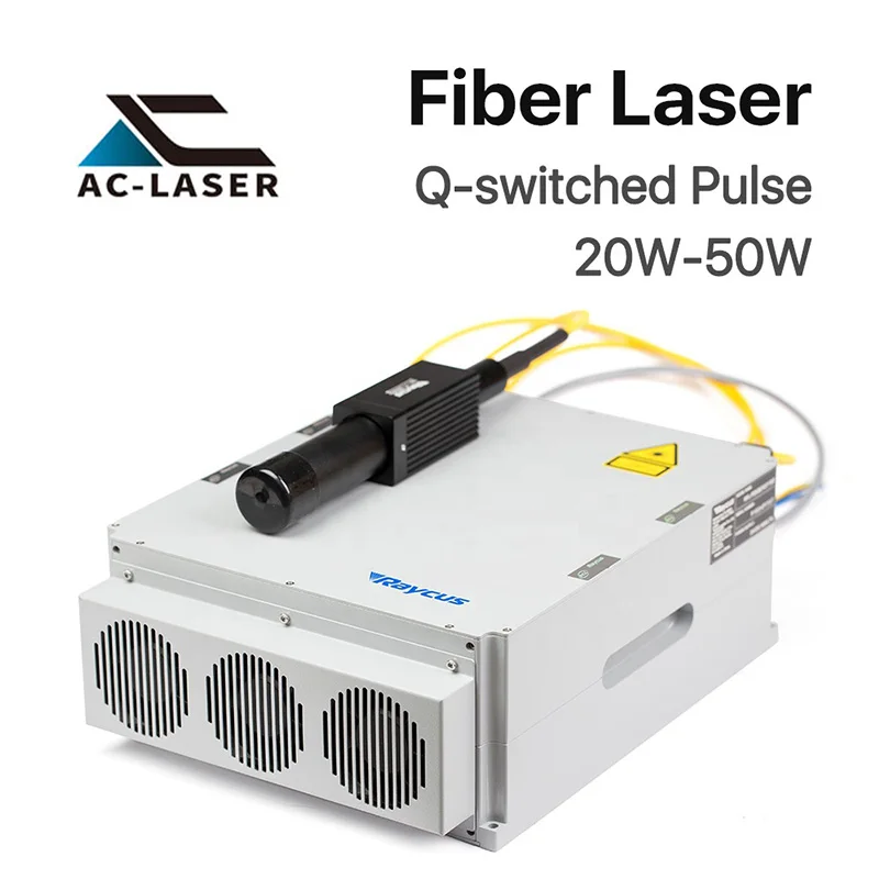 Accurate power meter laser source 1064nm for marking machine Raycus fiber lasers laser source