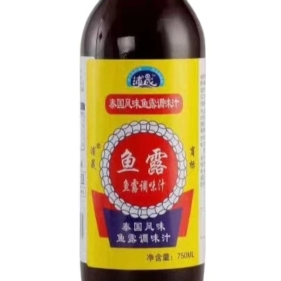 
Thai Style Natural Fish Sauce with Flavor Tasty/Hot Sale with Private Label/OEM Delicious Fish Sauce 