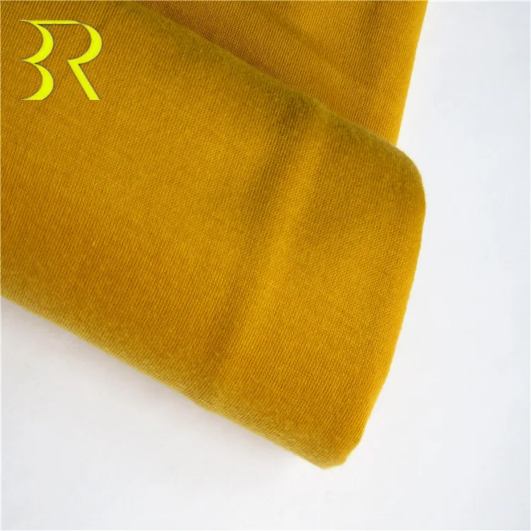 
Oekotex-100 Combed Knitting Plain Dyed Single Jersey Supima Cotton Fabric for T-shirt 