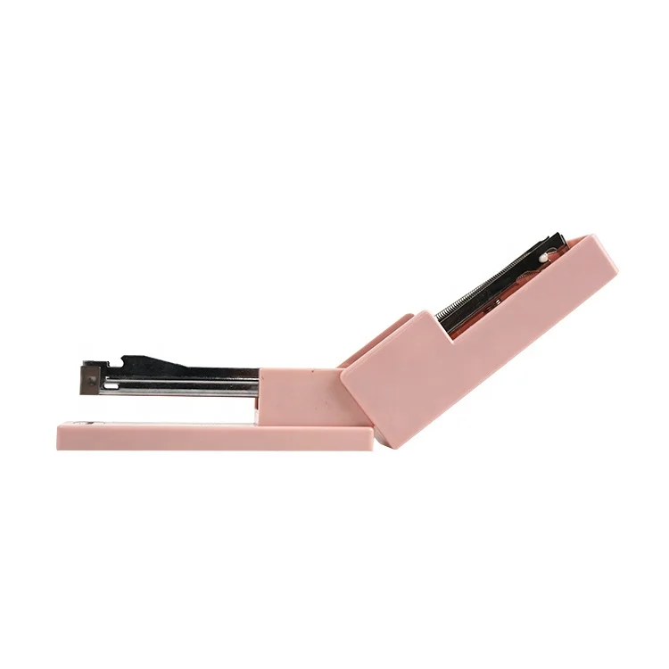 Hot selling cheap custom high quality cute  luxury plastic and metal office stapler