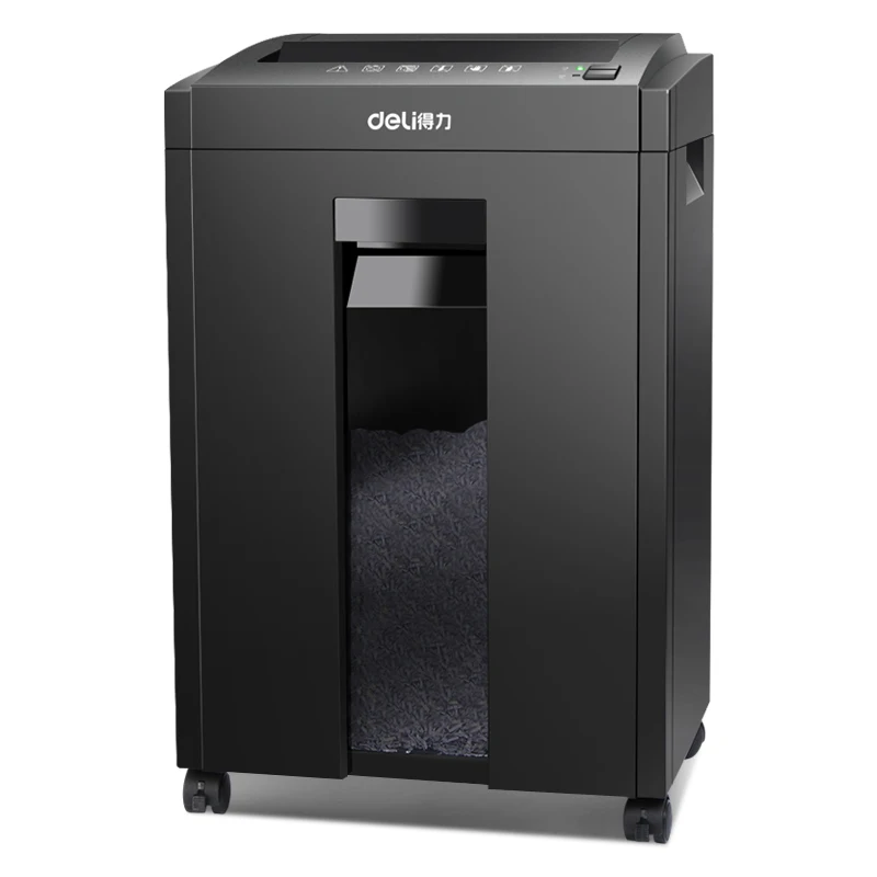 
Commercial Paper Shredder Machine Auto Feed Shredder for Office Quiet Crosscut 23L 