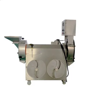 
Easy to operate Carrot cabbage cutting blades / onion green long bean processing machine 