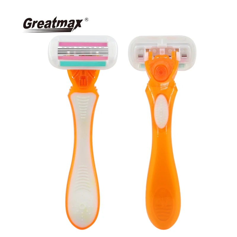 private label five blade razor womens shaving razor weili system razor